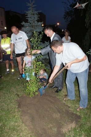Rowerzyści z Węgier w Ostrołęce (09/08/2010) - zdjęcie #4 - eOstroleka.pl