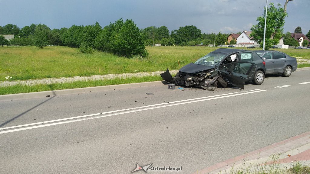 Wypadek w Krukach [06.06.2019] - zdjęcie #5 - eOstroleka.pl