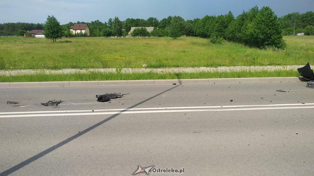Wypadek w Krukach [06.06.2019] - zdjęcie #4 - eOstroleka.pl