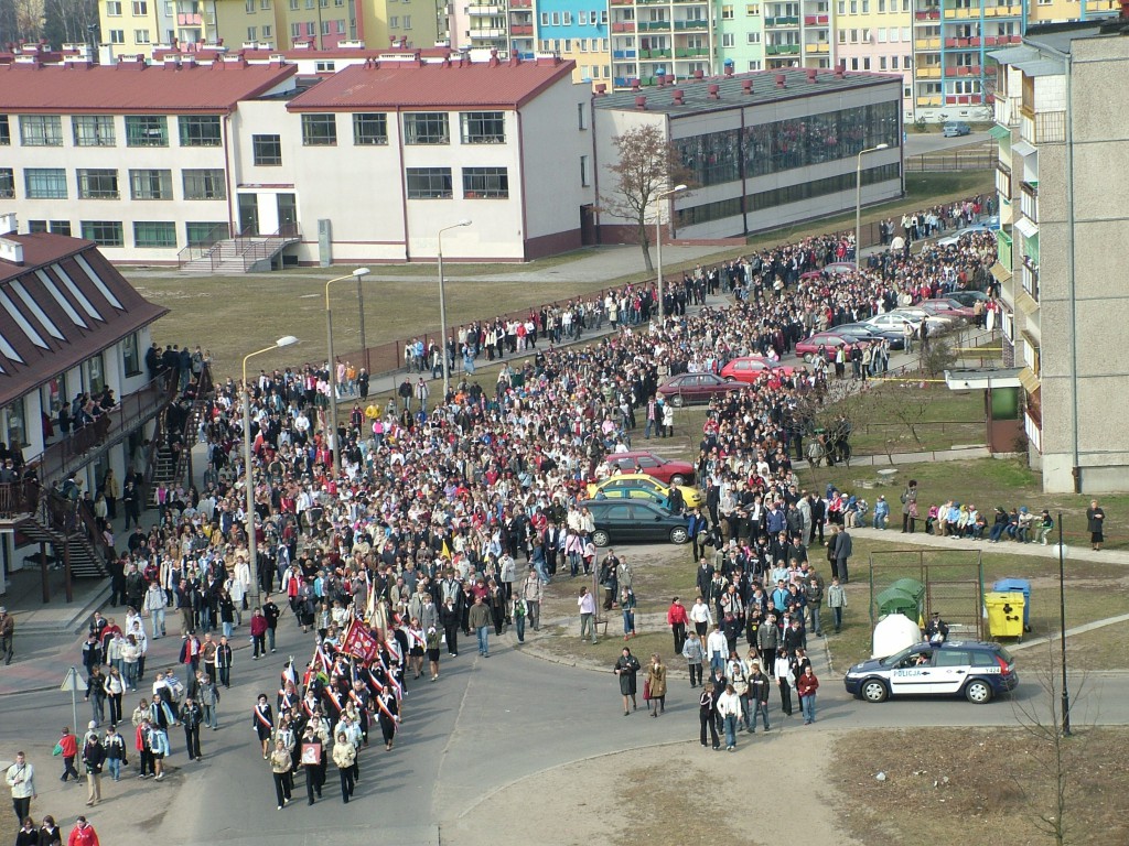 Biały Marsz dla Papieża Jana Pawła II - 2005 r. - zdjęcie #84 - eOstroleka.pl