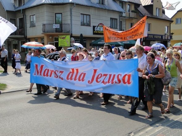 Marsz dla Jezusa i Msza św. o uzdrowienie (15.08.2010) - zdjęcie #18 - eOstroleka.pl