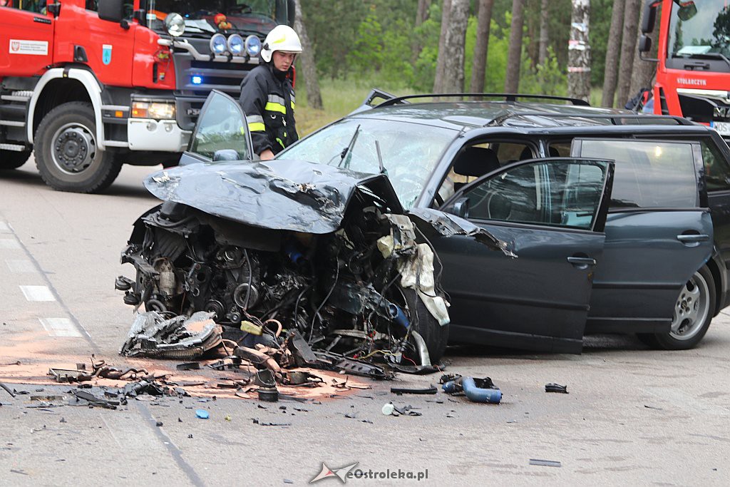 Wypadek w Zdunku, gm. Myszyniec [08.06.2019] - zdjęcie #7 - eOstroleka.pl