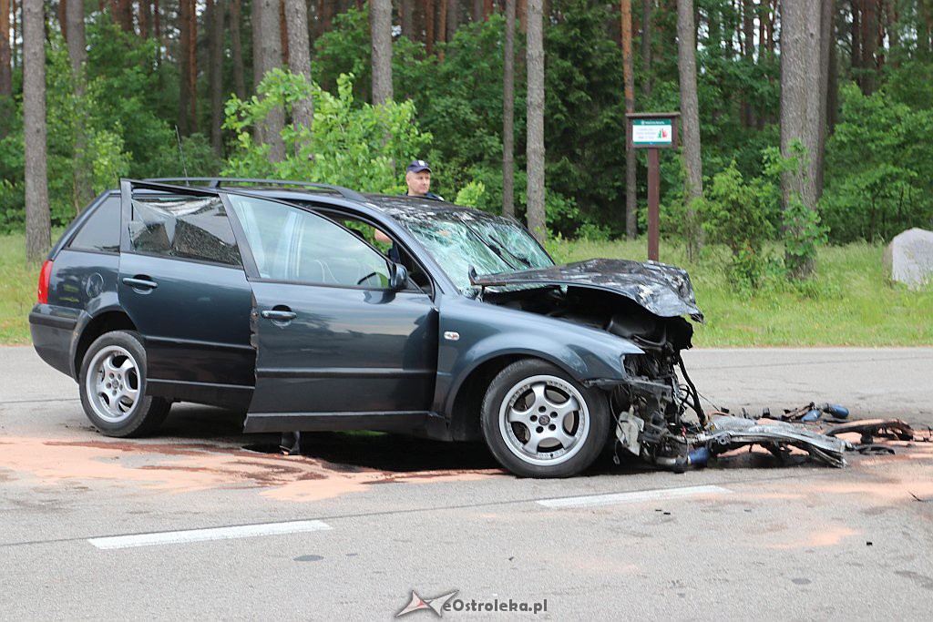 Wypadek w Zdunku, gm. Myszyniec [08.06.2019] - zdjęcie #9 - eOstroleka.pl