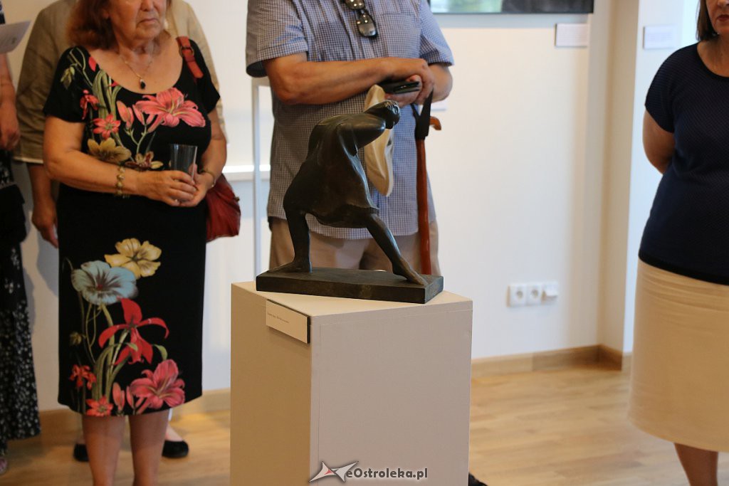 Wernisaż wystawy „W świecie rzeźb Romualda Zerycha” w ostrołęckim muzeum [14.06.2019] - zdjęcie #17 - eOstroleka.pl