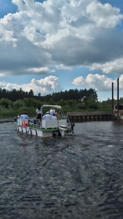Minister Gróbarczyk w ostrołęckim porcie [17.06.2019] - zdjęcie #17 - eOstroleka.pl