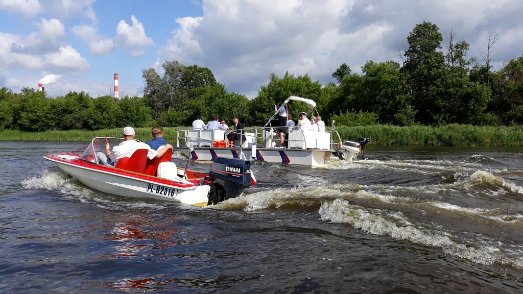 Minister Gróbarczyk w ostrołęckim porcie [17.06.2019] - zdjęcie #8 - eOstroleka.pl