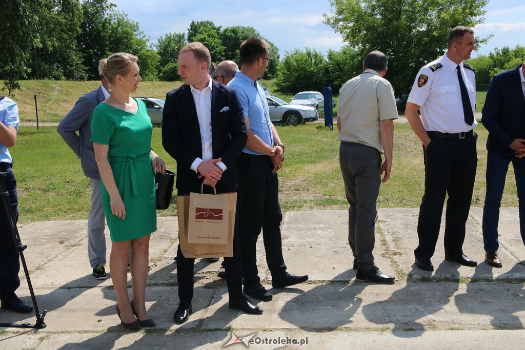 Minister Gróbarczyk w ostrołęckim porcie [17.06.2019] - zdjęcie #12 - eOstroleka.pl