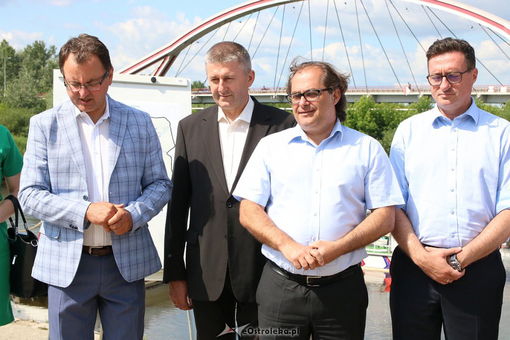Minister Gróbarczyk w ostrołęckim porcie [17.06.2019] - zdjęcie #38 - eOstroleka.pl