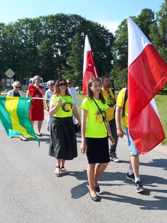 Strażacy ochotnicy z Kadzidła i Kurpianka na Dniach Kultury Polskiej na Litwie [ZDJĘCIA] - zdjęcie #2 - eOstroleka.pl