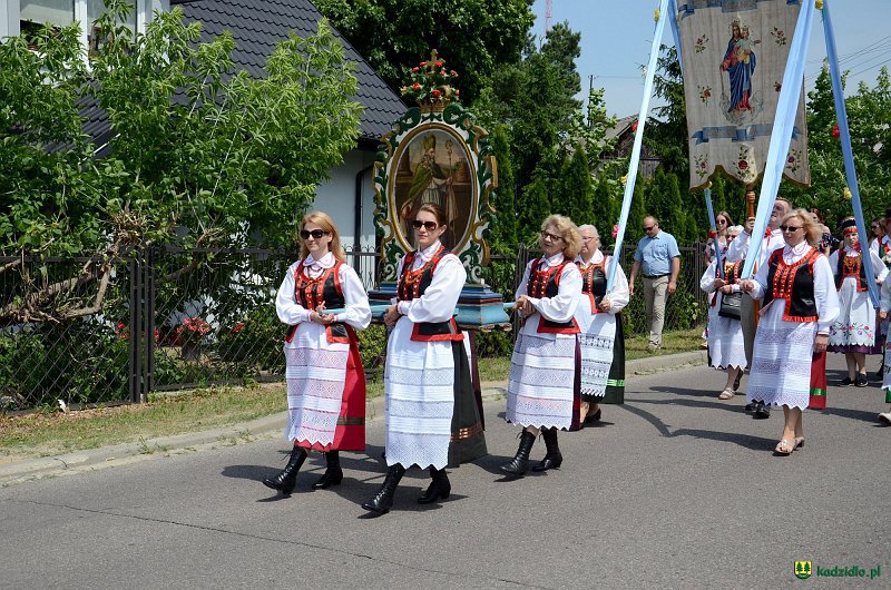 Procesja Bożego Ciała w Kadzidle [20.06.2019]  - zdjęcie #19 - eOstroleka.pl