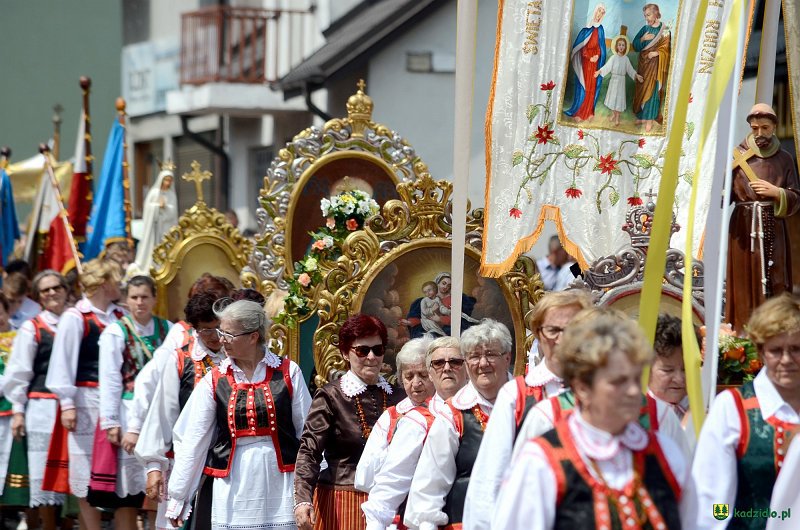 Procesja Bożego Ciała w Kadzidle [20.06.2019]  - zdjęcie #11 - eOstroleka.pl