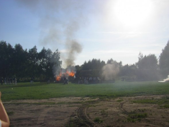 Ostrołęckie Stowarzyszenie Historyczne Czwartacy na inscenizacji w Ciechanowie (21.08.2010) - zdjęcie #21 - eOstroleka.pl