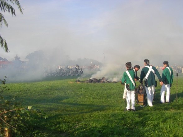 Ostrołęckie Stowarzyszenie Historyczne Czwartacy na inscenizacji w Ciechanowie (21.08.2010) - zdjęcie #12 - eOstroleka.pl