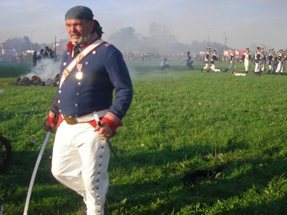 Ostrołęckie Stowarzyszenie Historyczne Czwartacy na inscenizacji w Ciechanowie (21.08.2010) - zdjęcie #7 - eOstroleka.pl