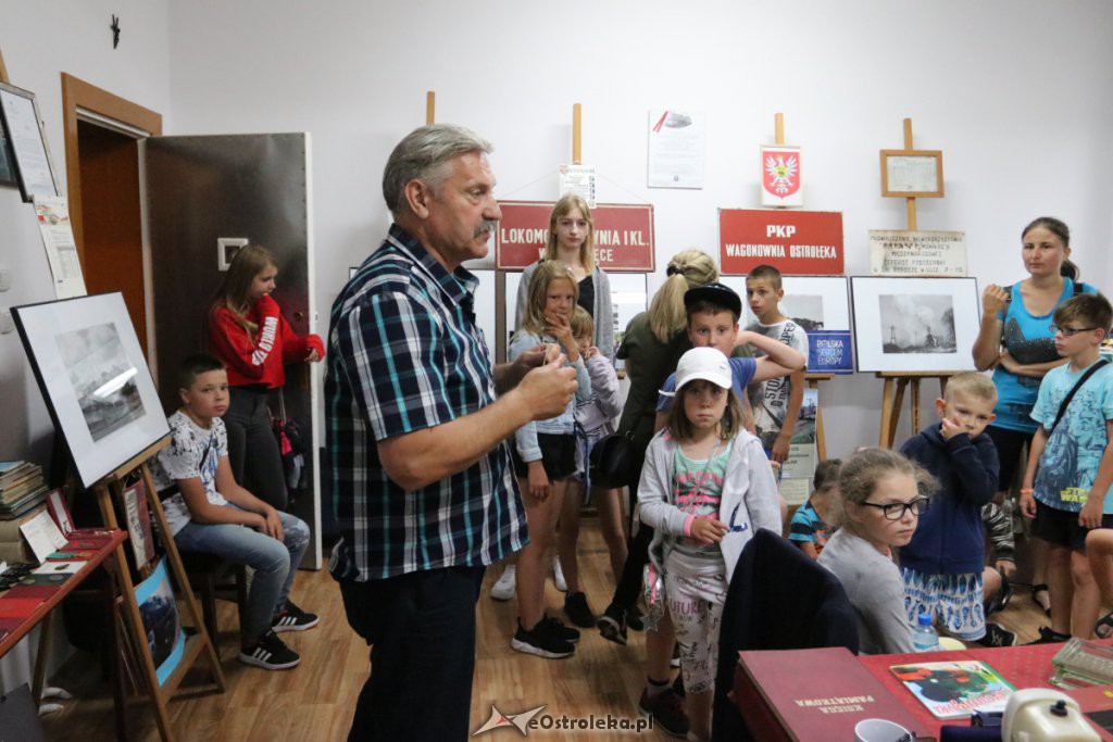Wizyta dzieci na dworcu PKP [28.06.2019] - zdjęcie #16 - eOstroleka.pl