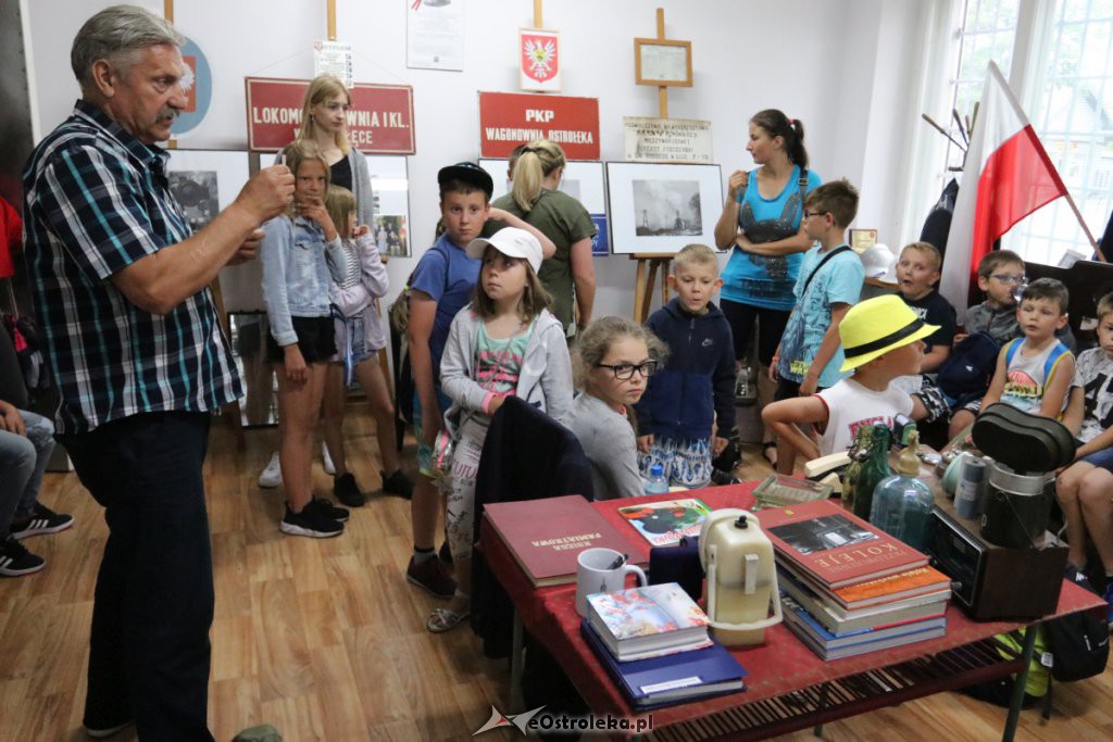 Wizyta dzieci na dworcu PKP [28.06.2019] - zdjęcie #17 - eOstroleka.pl