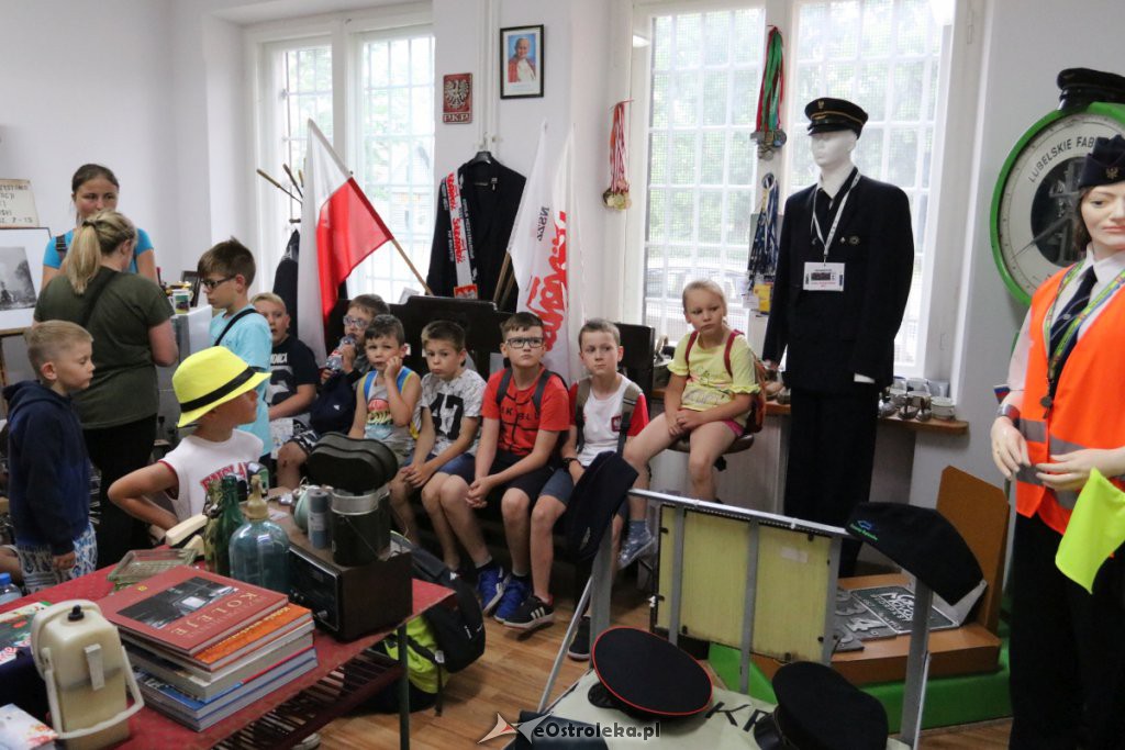 Wizyta dzieci na dworcu PKP [28.06.2019] - zdjęcie #18 - eOstroleka.pl