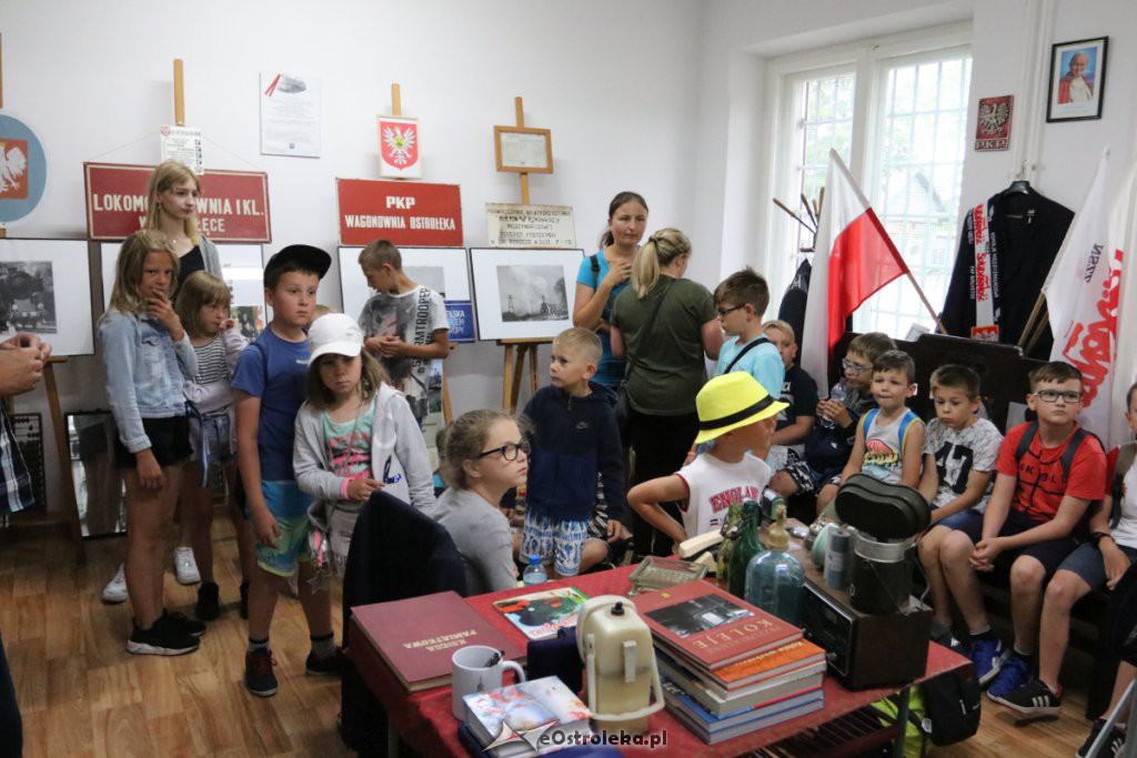 Wizyta dzieci na dworcu PKP [28.06.2019] - zdjęcie #19 - eOstroleka.pl