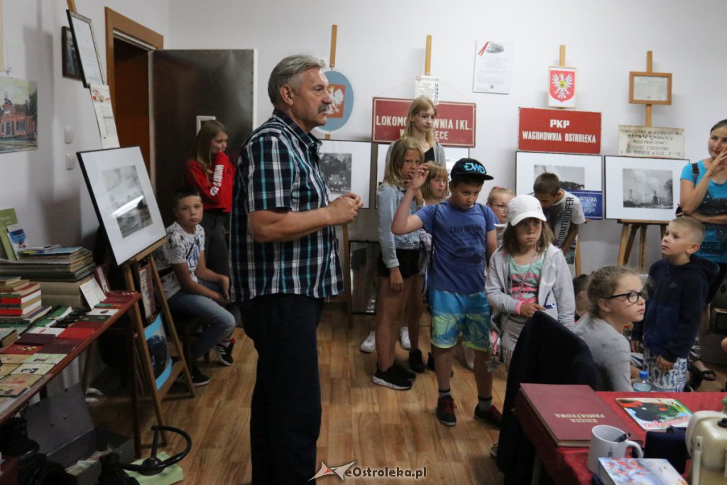 Wizyta dzieci na dworcu PKP [28.06.2019] - zdjęcie #20 - eOstroleka.pl