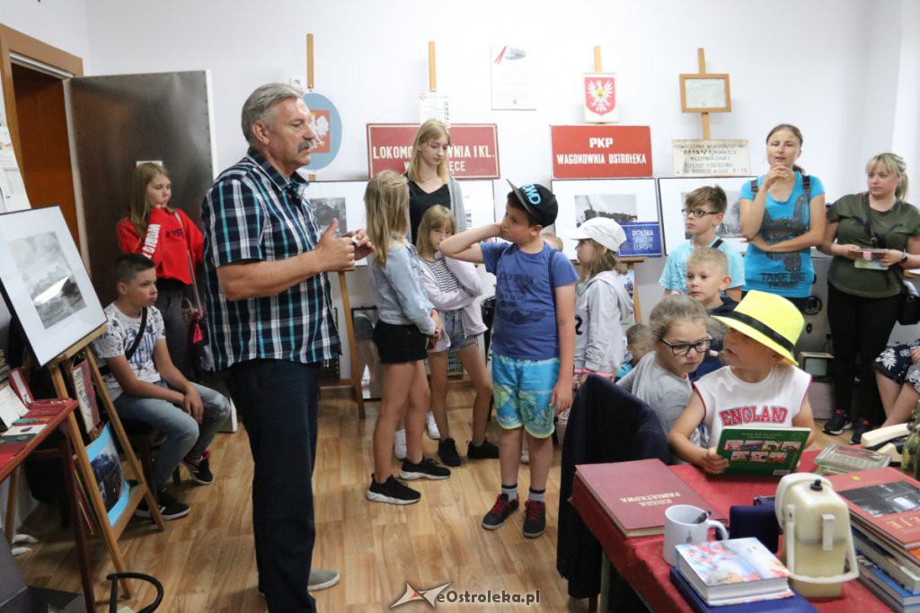 Wizyta dzieci na dworcu PKP [28.06.2019] - zdjęcie #22 - eOstroleka.pl