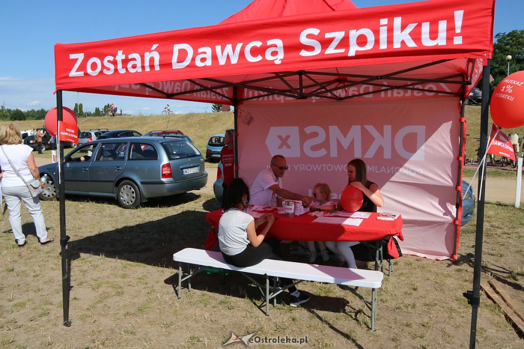IV Kurpiowski Rajd Motocyklowy i grillowanie z Szymonem Czerwińskim na plaży miejskiej [29.06.2019] - zdjęcie #1 - eOstroleka.pl