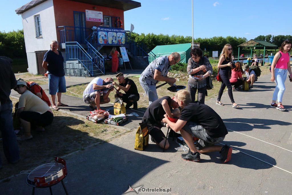 IV Kurpiowski Rajd Motocyklowy i grillowanie z Szymonem Czerwińskim na plaży miejskiej [29.06.2019] - zdjęcie #48 - eOstroleka.pl