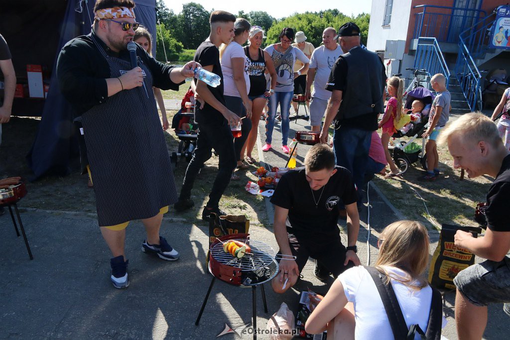IV Kurpiowski Rajd Motocyklowy i grillowanie z Szymonem Czerwińskim na plaży miejskiej [29.06.2019] - zdjęcie #93 - eOstroleka.pl
