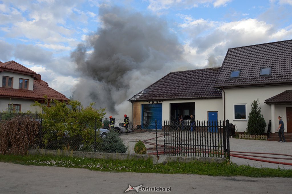 Pożar przy ul. Pędzicha [03.07.2019] - zdjęcie #13 - eOstroleka.pl