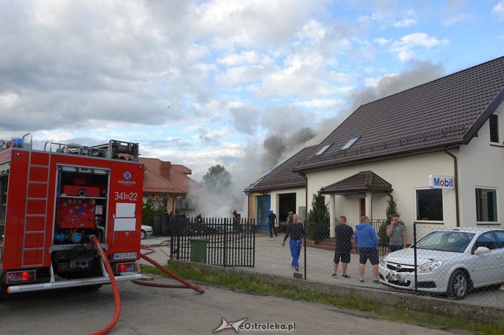 Pożar przy ul. Pędzicha [03.07.2019] - zdjęcie #16 - eOstroleka.pl