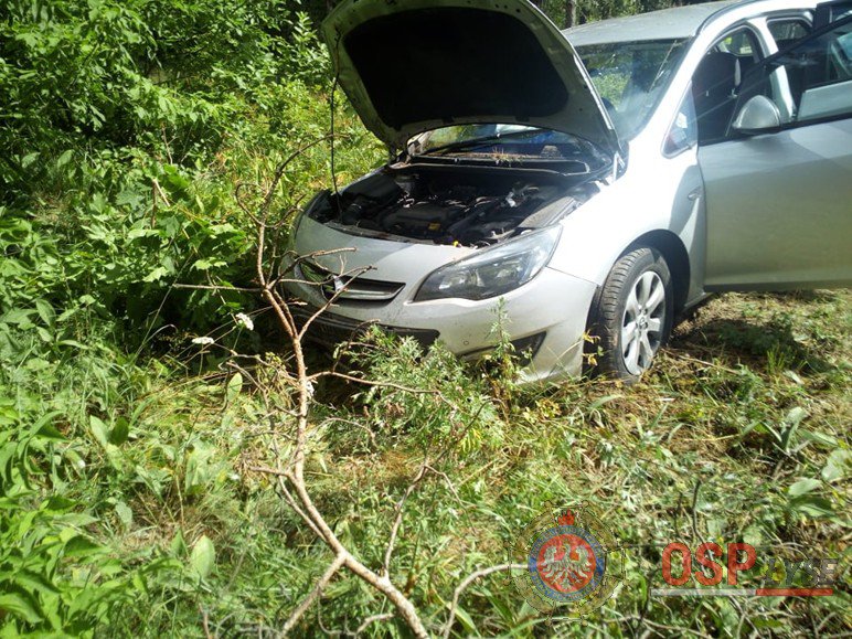 Wypadek na DW 645 w gm. Łyse [05.07.2019] - zdjęcie #2 - eOstroleka.pl