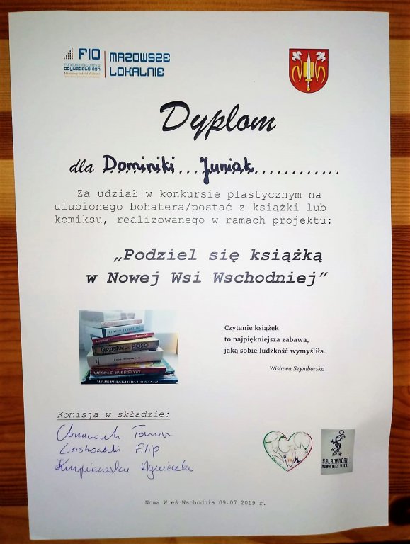 Akcja „Podziel się książką” w Nowej Wsi Wschodniej [11.07.2019] - zdjęcie #3 - eOstroleka.pl