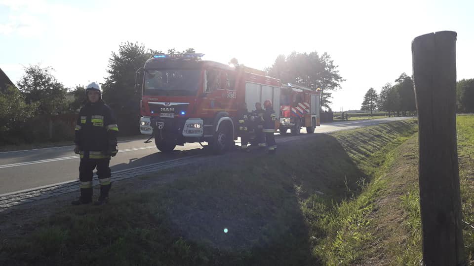 Wpadek w Wachu na DK-53 [23.07.2019] - zdjęcie #1 - eOstroleka.pl