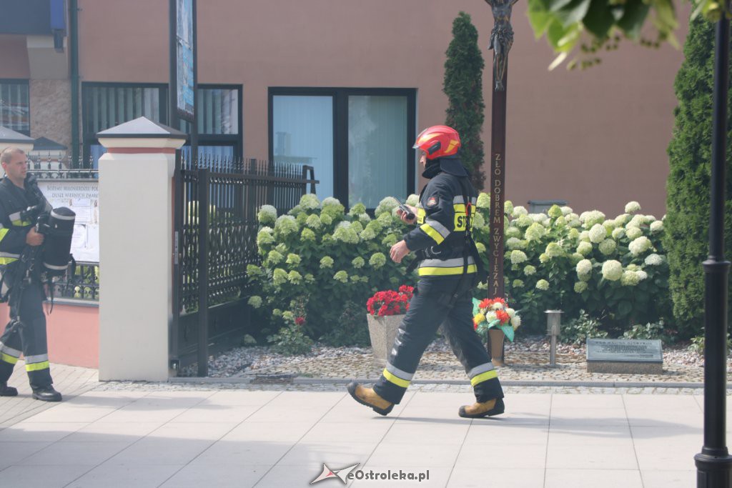 Strażacka akcja w sanktuarium św. Antoniego Padewskiego w Ostrołęce [24.07.2019] - zdjęcie #26 - eOstroleka.pl