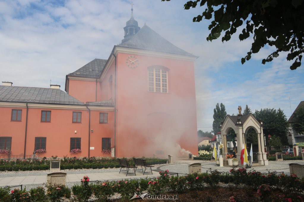 Strażacka akcja w sanktuarium św. Antoniego Padewskiego w Ostrołęce [24.07.2019] - zdjęcie #28 - eOstroleka.pl