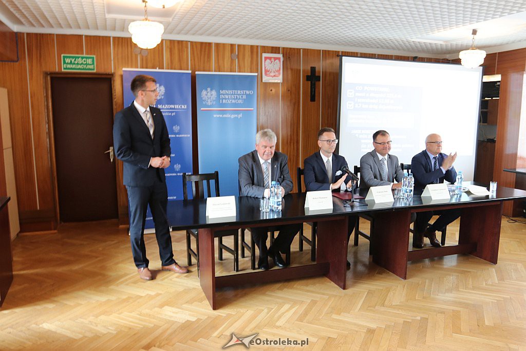 Konferencja dotycząca trzeciego mostu na Narwi [13.08.2019] - zdjęcie #1 - eOstroleka.pl