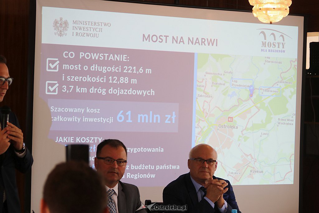 Konferencja dotycząca trzeciego mostu na Narwi [13.08.2019] - zdjęcie #3 - eOstroleka.pl