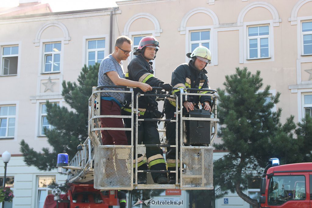 Ewakuacja budynków ratusza i starostwa powiatowego [28.08.2019] - zdjęcie #17 - eOstroleka.pl