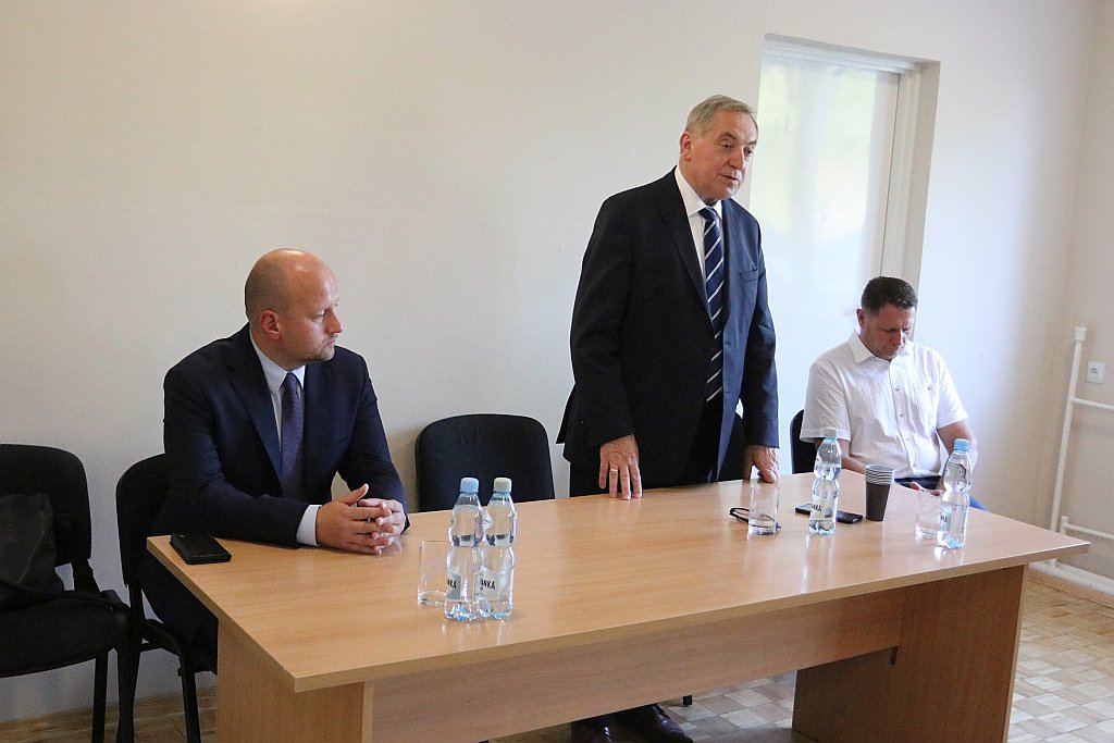 Spotkanie z ministrem H. Kowalczykiem w Goworowie [28.08.2019] - zdjęcie #2 - eOstroleka.pl