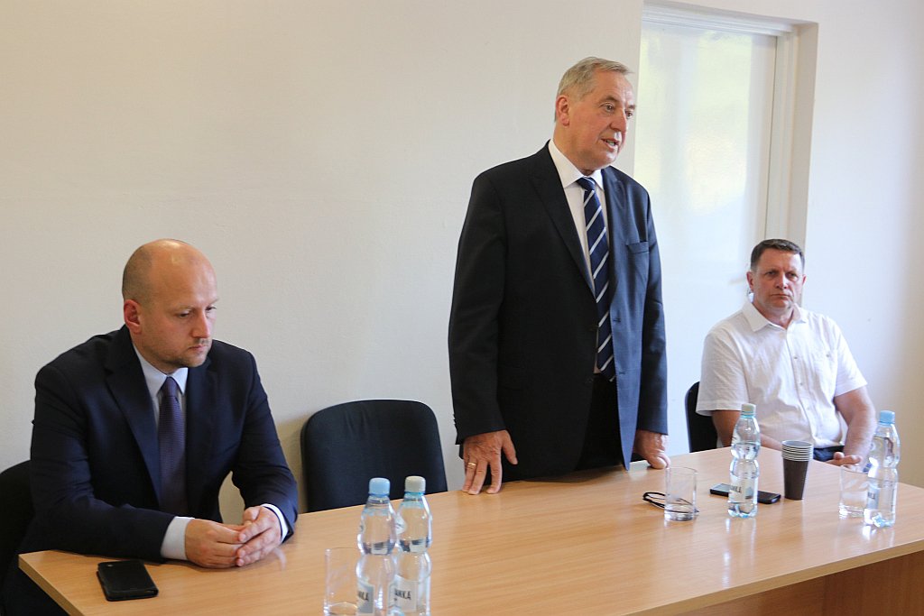Spotkanie z ministrem H. Kowalczykiem w Goworowie [28.08.2019] - zdjęcie #1 - eOstroleka.pl