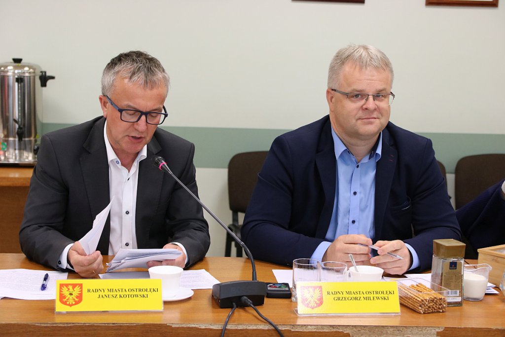 XVI nadzwyczajna sesja Rady Miasta Ostrołęki [02.09.2019] - zdjęcie #13 - eOstroleka.pl