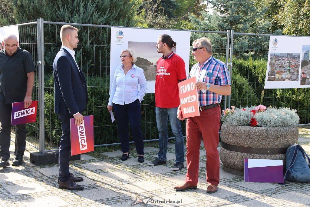 Adrian Zandberg w Ostrołęce [12.09.2019] - zdjęcie #23 - eOstroleka.pl