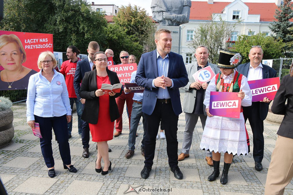 Adrian Zandberg w Ostrołęce [12.09.2019] - zdjęcie #15 - eOstroleka.pl