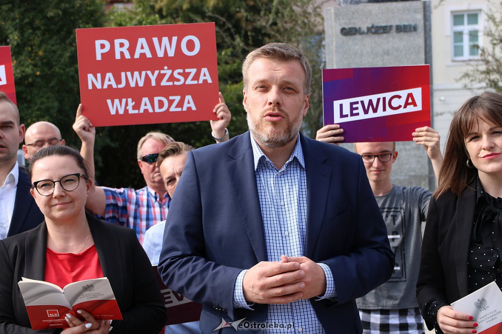 Adrian Zandberg w Ostrołęce [12.09.2019] - zdjęcie #9 - eOstroleka.pl