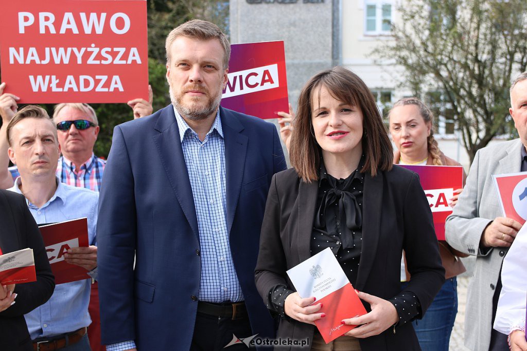 Adrian Zandberg w Ostrołęce [12.09.2019] - zdjęcie #5 - eOstroleka.pl
