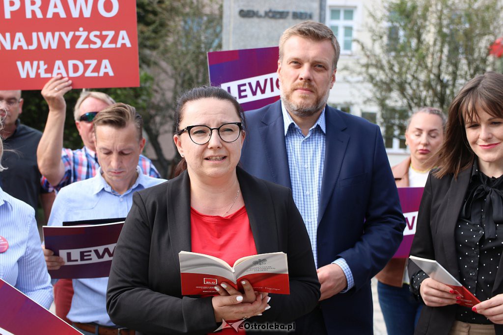 Adrian Zandberg w Ostrołęce [12.09.2019] - zdjęcie #4 - eOstroleka.pl