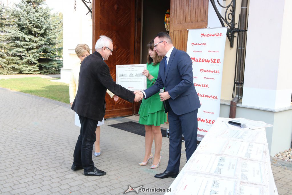 Certyfikaty „Cenny zabytek z Mazowsza” wręczone [13.09.2019] - zdjęcie #30 - eOstroleka.pl