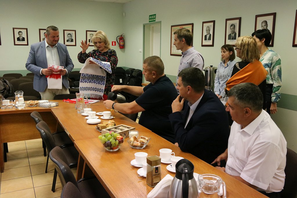 Delegacja z ukraińskiego miasta Pryłuki z wizytą w Ostrołęce [ZDJĘCIA] - zdjęcie #27 - eOstroleka.pl