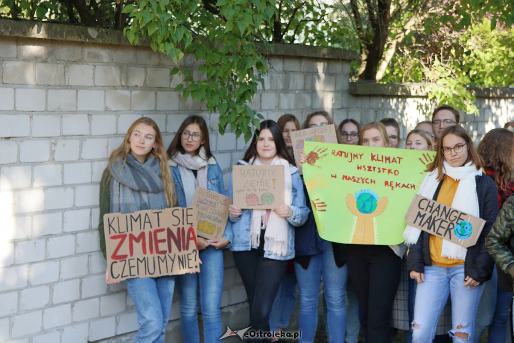 Młodzieżowy Strajk Klimatyczny w Ostrołęce [20.09.2019] - zdjęcie #20 - eOstroleka.pl