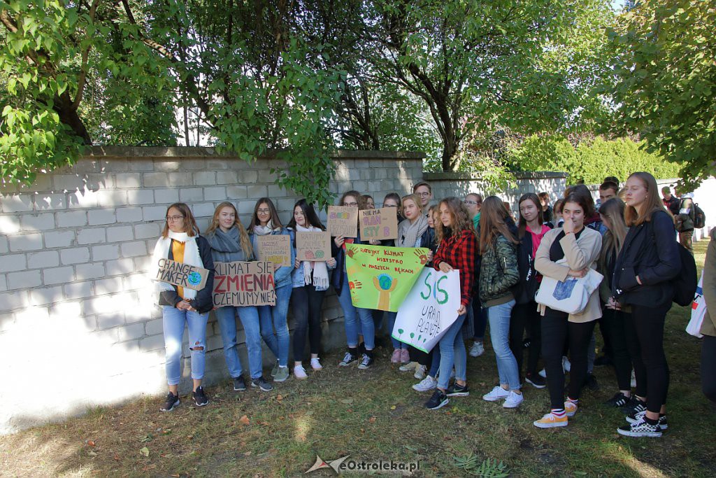 Młodzieżowy Strajk Klimatyczny w Ostrołęce [20.09.2019] - zdjęcie #27 - eOstroleka.pl