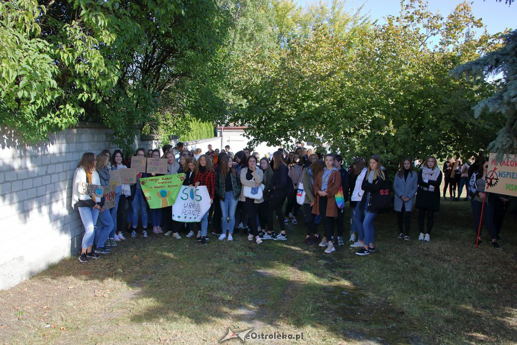 Młodzieżowy Strajk Klimatyczny w Ostrołęce [20.09.2019] - zdjęcie #32 - eOstroleka.pl